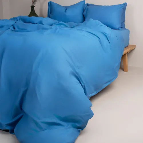 Σετ Σεντόνια Cotton Feelings 104 Blue King Size (260x270)