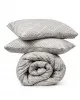 Σετ Σεντόνια Cotton Feelings 2048 Grey King Size (260x270)