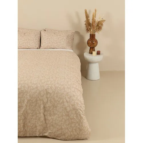 Σετ Σεντόνια Cotton Feelings 2052 Beige King Size (260x270)