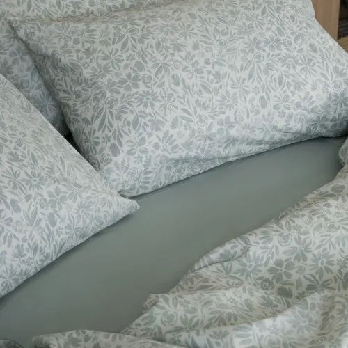 Σετ Σεντόνια Cotton Feelings 2070 Aqua King Size (260x270)