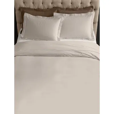 Σετ Σεντόνια Satin μονόχρωμα Beige King Size (270x280)