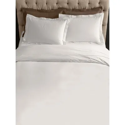 Σετ Σεντόνια Satin μονόχρωμα Ecru King Size (270x280)