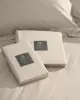 Σετ Σεντόνια Βαμβακοσατέν Omnia μονόχρωμα Beige King Size (280x300)