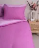 Σετ Σεντόνια Menta 201 Mauve-Lila Διπλό με λάστιχο (150x200 30)