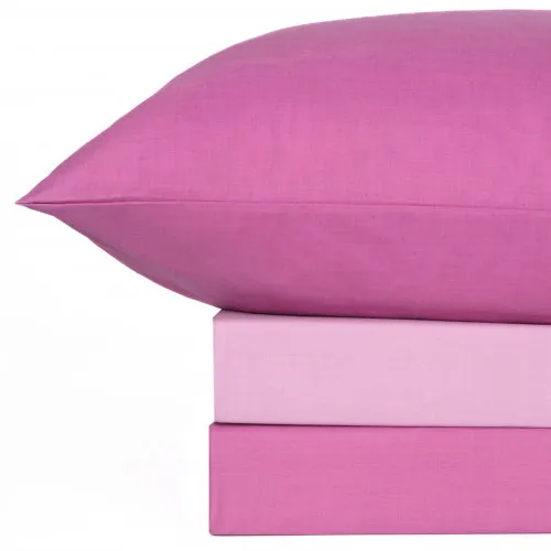 Σετ Σεντόνια Menta 201 Mauve-Lila Διπλό με λάστιχο (150x200 30)