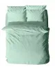Σετ Σεντόνια Menta Εμπριμέ 440 Aqua Διπλό με λάστιχο (150x200 30)