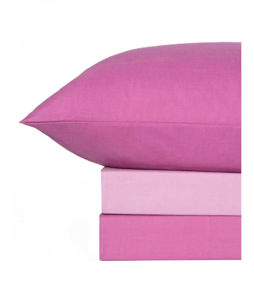 Σετ Σεντόνια Menta 201 Mauve-Lila Υπέρδιπλο με λάστιχο (170x200 30)