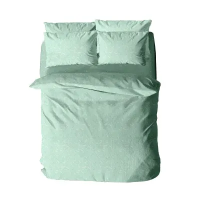 Σετ Σεντόνια Menta Εμπριμέ 440 Aqua Υπερδιπλο (240x260)