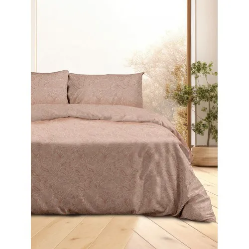 Σετ Σεντόνια Flannel 2040 Pink Διπλό με λάστιχο (150x205 30)