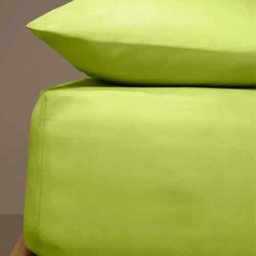 Κατωσέντονο Menta με λάστιχο 14 Green Μονό (100x200 20)