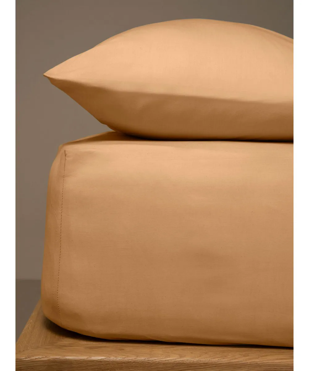 Κατωσέντονο Menta με λάστιχο 5 Brown Μονό (100x200 20)