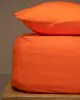 Κατωσέντονο Menta με λάστιχο 7 Orange Μονό (100x200 20)