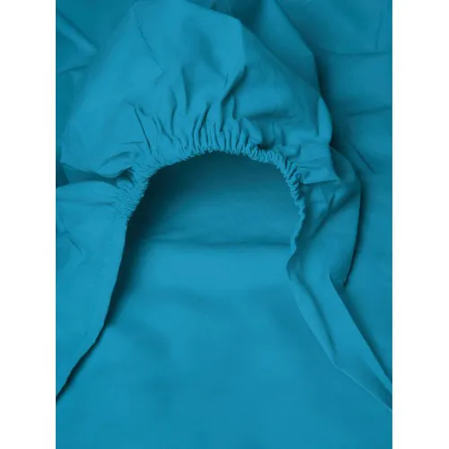Κατωσέντονο Menta με λάστιχο 15 Turquoise Διπλό (160x200 20)