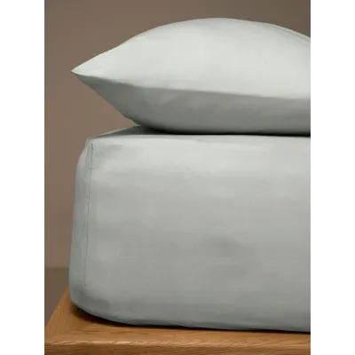 Κατωσέντονο Menta με λάστιχο 18 Light Grey Διπλό (160x200 20)