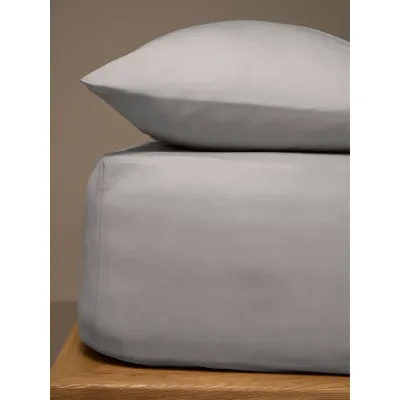 Κατωσέντονο Menta με λάστιχο 19 Dark Grey Διπλό (160x200 20)