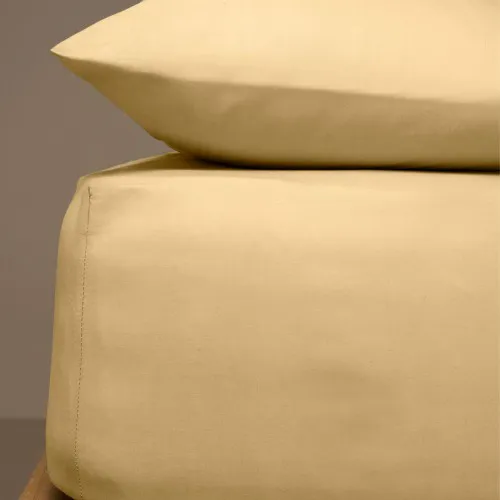 Κατωσέντονο Menta με λάστιχο 3 Light Beige Διπλό (160x200 20)