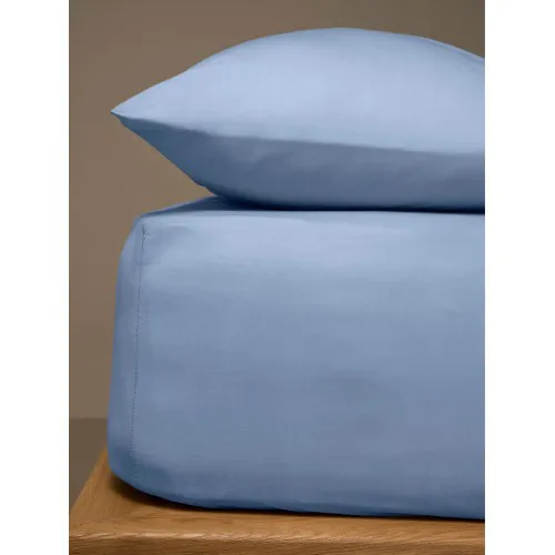Κατωσέντονο Menta με λάστιχο 16 Light Blue Υπέρδιπλο (180x200 20)