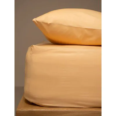 Κατωσέντονο Menta με λάστιχο 4 Beige Υπέρδιπλο (180x200 20)