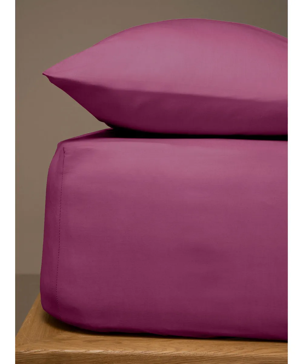 Κατωσέντονο Menta με λάστιχο 10 Mauve Ημίδιπλο (120x200 20)