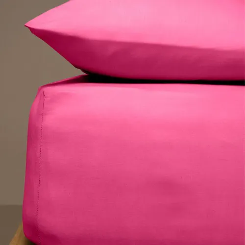 Κατωσέντονο Menta με λάστιχο 9 Fuchsia Ημίδιπλο (120x200 20)