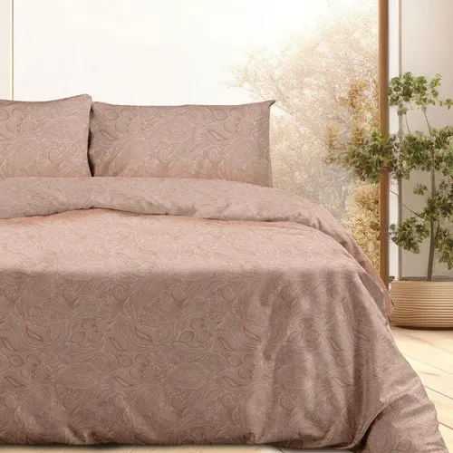 Σετ Σεντόνια Flannel 2040 Pink Μονό με λάστιχο(105x205 30)