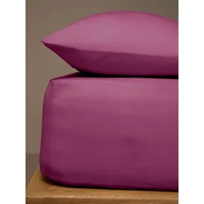 Κατωσέντονο Menta με λάστιχο 10 Mauve Διπλό (160x200 40)