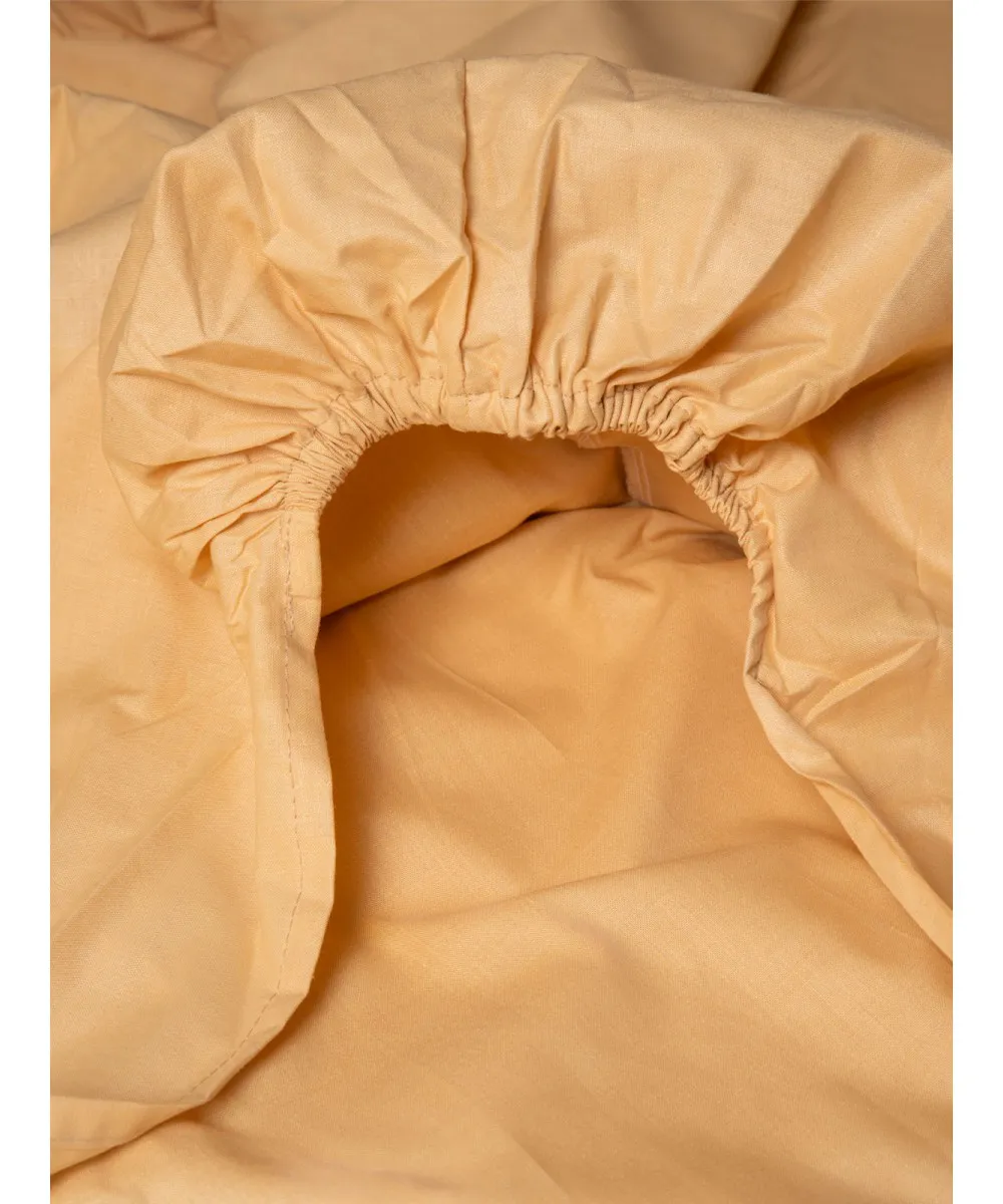 Κατωσέντονο Menta με λάστιχο 4 Beige Διπλό (160x200 40)
