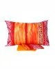 Σετ Σεντόνια Cotton Feelings εμπριμέ 4136 Orange Μονό (160x260)