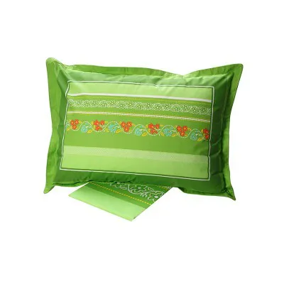 Σετ Σεντόνια Cotton Feelings εμπριμέ 4674 Green Μονό (160x260)