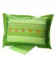 Σετ Σεντόνια Cotton Feelings εμπριμέ 4674 Green Μονό (160x260)