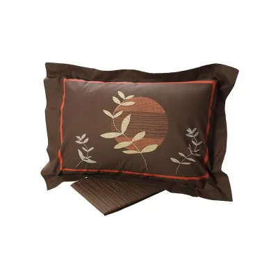 Σετ Σεντόνια Cotton Feelings εμπριμέ 693 Brown Μονό (160x260)