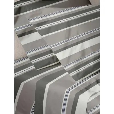 Σετ Σεντόνια Menta Εμπριμέ 550 Grey Μονο (160x250)