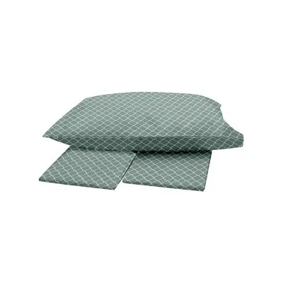 Σετ Σεντόνια Menta Εμπριμέ 530 Aqua Υπέρδιπλο (220x250)