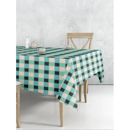 Τραπεζομάντηλο 5452 Blue 140x220