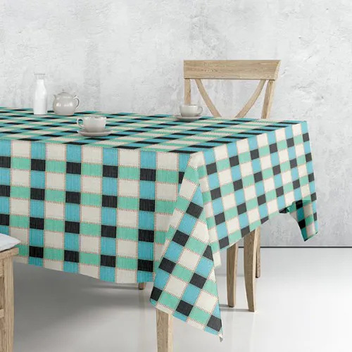 Τραπεζομάντηλο 5452 Blue 140x220
