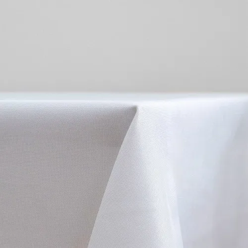 Τραπεζομάντηλο αλέκιαστο White 105x105
