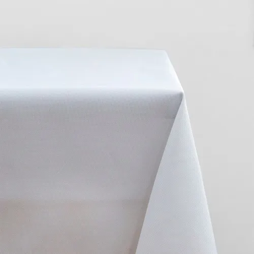 Τραπεζομάντηλο αλέκιαστο White 105x105