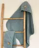 Fluffy Κεντητή Κάπα Blue 75x75