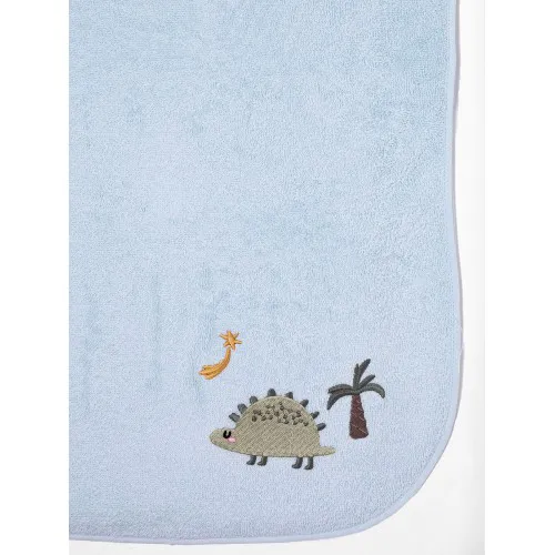 Fluffy Κεντητό Πόντσο Mint one size
