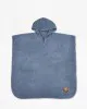 Fluffy Κεντητό Πόντσο Blue one size