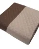 Κουβερλί Le Blanc Microfiber ULTRASONIC 90gr/m2 NEW ΜΕ ΡΕΛΙ ΚΑΦΕ - ΜΟΚΑ Μονό 160Χ240