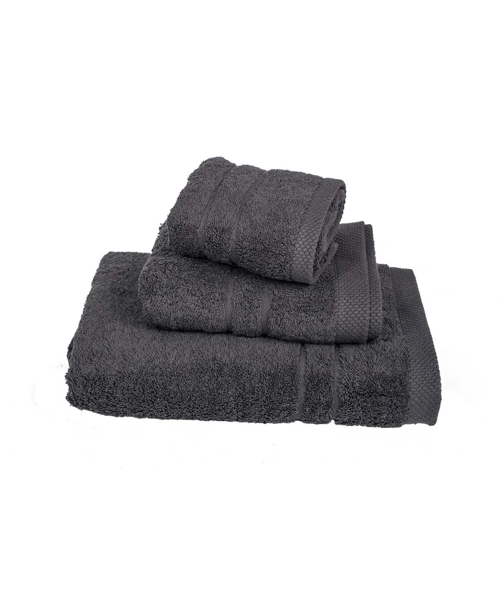 Σετ Πετσέτες 3 τμχ Le Blanc Πεννιέ 600γρ/μ2 Grey (40x60, 50x95, 80x145) Σετ Πετσέτες 3 τμχ Le Blanc Πεννιέ 600γρ/μ2 Grey (40x60, 50x95, 80x145)