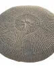 Πουφ Macrame ΚΟΜΒΟΣ με εσωτερικη γέμιση 200x200x50 Beige