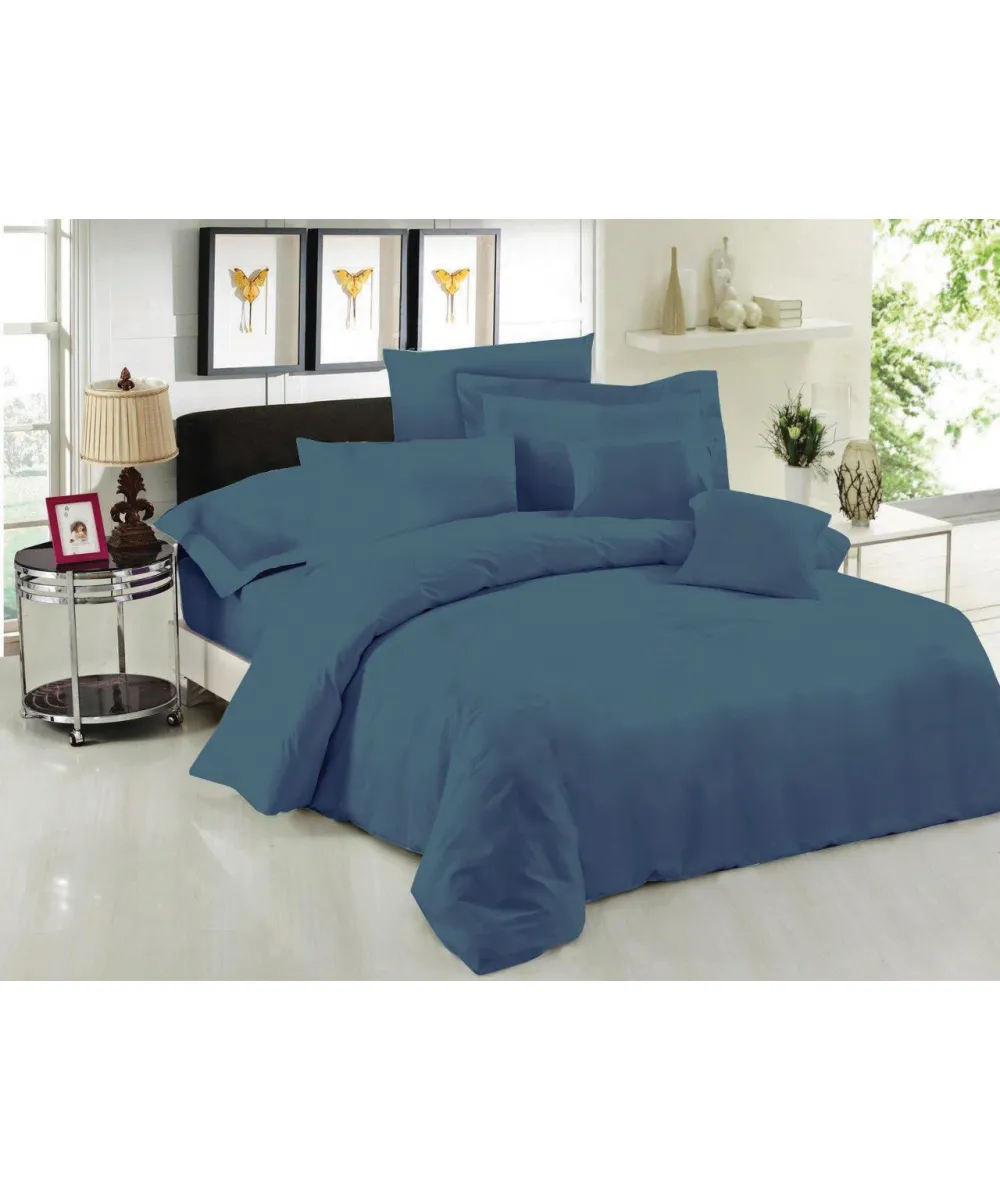 Σεντόνι Μεμονομένο LeBlanc Μονόχρωμο Polycotton 50/50 TC144 Dusty Blue Μονό 170x270 Σεντόνι Μεμονομένο LeBlanc Μονόχρωμο Polycotton 50/50 TC144 Dusty Blue Μονό 170x270