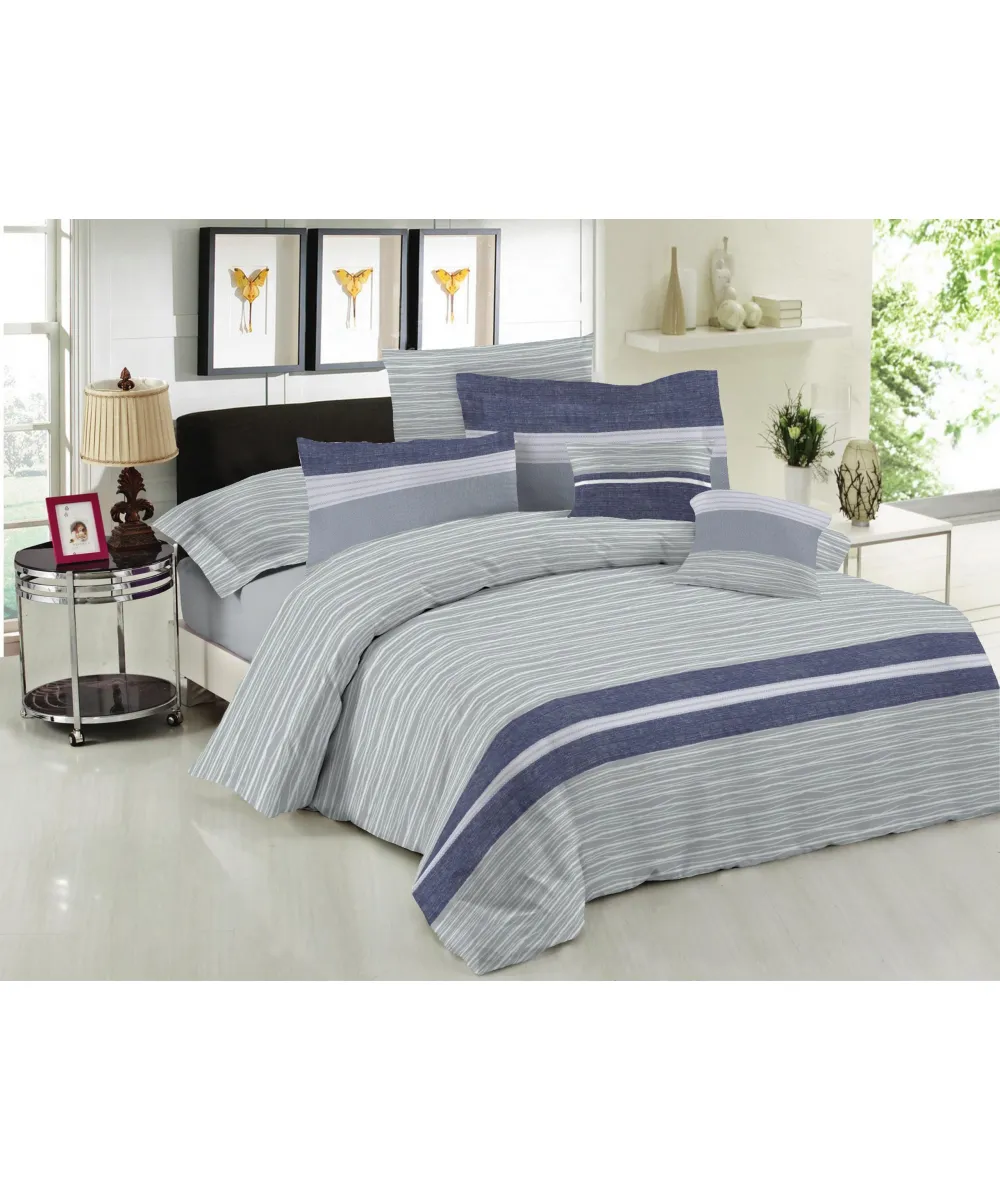 Παπλωματοθήκη Le Blanc Premium Cotton 100% Brooklyn Ice Μονή 160x240 Παπλωματοθήκη Le Blanc Premium Cotton 100% Brooklyn Ice Μονή 160x240