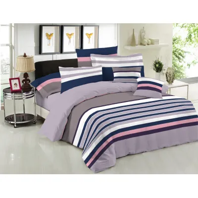 Σετ Πάπλωμα Le Blanc Premium Cotton 100%  Nevada Mauve Υπέρδιπλο 220x240