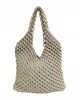 Τσάντα Macrame ΚΟΜΒΟΣ 100% Βαμβάκι Natural Plain 40x35 Τσάντα Macrame ΚΟΜΒΟΣ 100% Βαμβάκι Natural Plain 40x35
