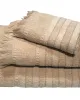 Πετσέτα Le Blanc Πεννιέ Ζακάρ 550gr/m2 PAROS Beige Προσώπου 50x90 Πετσέτα Le Blanc Πεννιέ Ζακάρ 550gr/m2 PAROS Beige Προσώπου 50x90