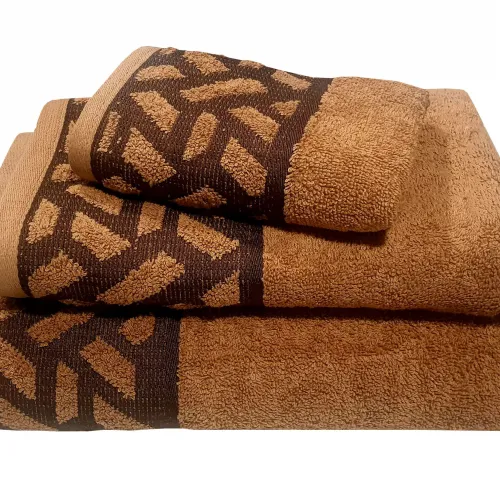 Πετσέτα Le Blanc Πεννιέ Ζακάρ 550gr/m2 MYKONOS Beige Χειρός 30x50