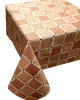 Τραπεζομάντηλο ΚΟΜΒΟΣ Καρό Polycotton Design-2 Beige 140x140 Τραπεζομάντηλο ΚΟΜΒΟΣ Καρό Polycotton Design-2 Beige 140x140